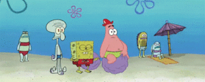 Spongebob GIF. Spongebob Films en series Geel Vierkant Gifs Toevallig Tekst Omgaan Nickedoleon 