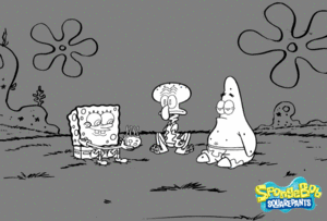 Spongebob GIF. Spongebob Films en series Lol Gifs Spongebob squarepants Patrick de ster Lachen in de klas 