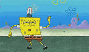 Spongebob GIF. Spongebob Vis Films en series Gifs Misc Spongebob squarepants Je verteld Kwallen eh 