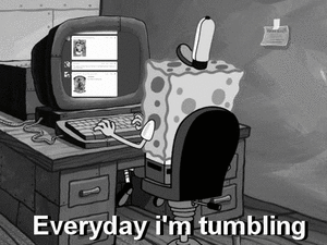 Spongebob GIF. Spongebob Films en series Gifs Plezier Tumblr Tumblring 