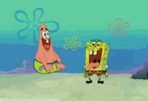 Spongebob GIF. Spongebob Films en series Patrick Gifs Onhandig Nyan cat Octo Patrick ster Spongebob square pants 