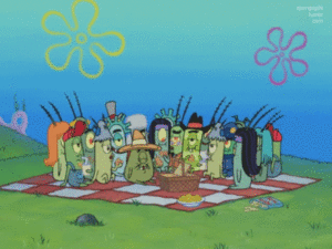 Spongebob GIF. Spongebob Films en series Nick Patrick Gifs Nickelodeon Octo Augurk Squarepants Kidding 