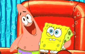 Spongebob GIF. Spongebob Films en series Gifs Reactie Deuueaugh 