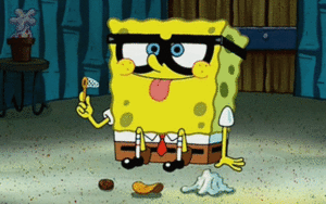 Spongebob GIF. Dansen Spongebob Films en series Gifs Wtf Octo Daning Waarom cant i stoppen Squidard 