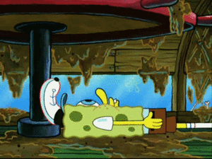 Spongebob GIF. Spongebob Films en series Gifs Reactie Octo 