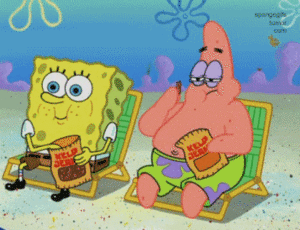Spongebob GIF. Spongebob Ananas Films en series Winter Sneeuw Gifs Nickelodeon Spongebob squarepants Sneeuwt 