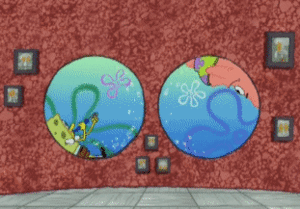 Spongebob GIF. Spongebob Films en series Gifs Afbeelding Squarepants Wiki Hal Encyclopedie Hal haver Moniter 