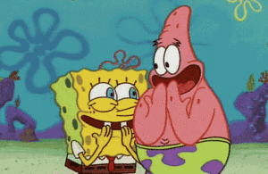 Spongebob GIF. Spongebob Films en series Gifs Surised patrick 