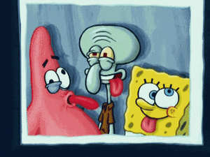 Spongebob GIF. Spongebob Taart Films en series Tv Patrick Ster Gifs Tvshow Hipster Patrick ster 