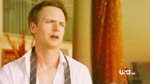 Suits GIF. Films en series Gifs Suits Usa network 