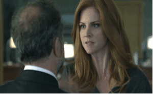 Suits GIF. Films en series Gifs Suits Kat makes 