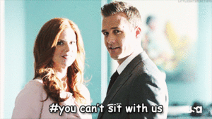 Suits GIF. Films en series Gifs Suits Donna paulsen 