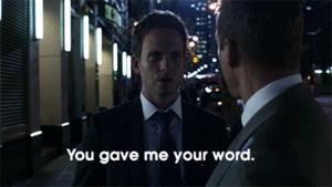 Suits GIF. Films en series Kat Gifs Suits 