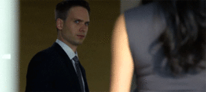 Suits GIF. Films en series Gifs Suits Donna paulsen 