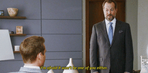Suits GIF. Films en series Gifs Suits Pond Harvey spector 