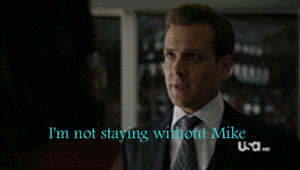 Suits GIF. Films en series Gifs Suits Louis litt Donna paulsen 