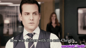 Suits GIF. Films en series Gifs Suits Usa network 