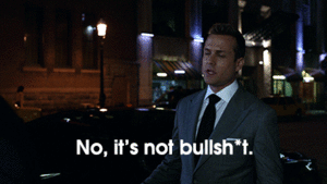 Suits GIF. Televisie Films en series Gifs Suits 