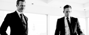 Suits GIF. Films en series Gifs Suits Gabriel macht 