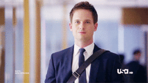 Suits GIF. Films en series Gifs Suits Goedkeuring Goedkeuren 