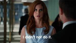 Suits GIF. Films en series Gifs Suits Usa network 