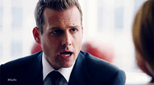 Suits GIF. Films en series Gifs Suits Pond Harvey spector 