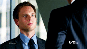 Suits GIF. Films en series Gifs Suits Donna paulsen 