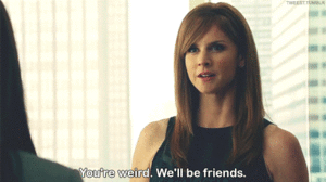 Suits GIF. Films en series Gifs Suits Usa network 