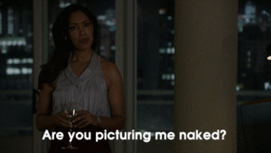 Suits GIF. Films en series Gifs Suits Donna paulsen Harvey specter 