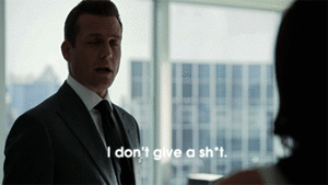 Suits GIF. Films en series Gifs Suits Pond Harvey spector 