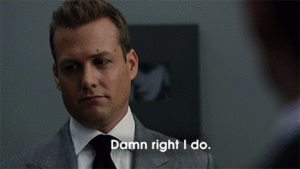 Suits GIF. Films en series Tv Gifs Suits 