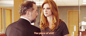 Suits GIF. Films en series Gifs Suits Kat makes 