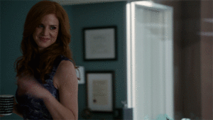 Suits GIF. Films en series Gifs Suits Kat makes 