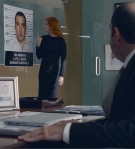 Suits GIF. Films en series Gifs Suits Kat makes 