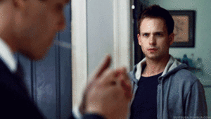 Suits GIF. Films en series Gifs Suits Usa network 