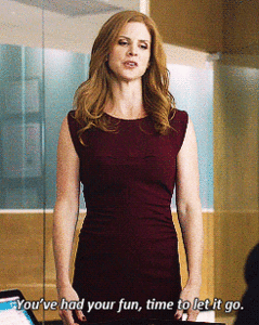 Suits GIF. Films en series Gifs Suits Meghan markle 