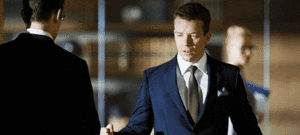 Suits GIF. Films en series Gifs Suits Usa network 