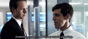 Suits GIF. Films en series Gifs Suits Meghan markle 
