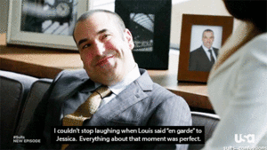 Suits GIF. Films en series Gifs Suits Donna paulsen Sarah rafferty 