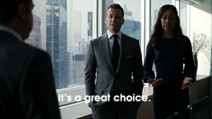 Suits GIF. Films en series Gifs Suits Geen Donna paulsen Bondedtogether 