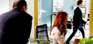Suits GIF. Films en series Gifs Suits Usa network 