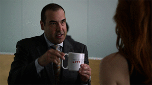 Suits GIF. Films en series Gifs Suits Donna paulsen 