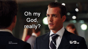 Suits GIF. Films en series Gifs Suits Meghan markle Rachel zane 