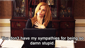 Suits GIF. Films en series Gifs Suits Mike ross Past usa 
