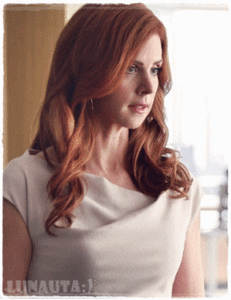Suits GIF. Films en series Gifs Suits Meghan markle Rachel zane 