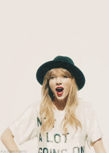 Taylor Swift GIF. Artiesten Taylor swift Gifs 22 Gifbirthday Confetti 