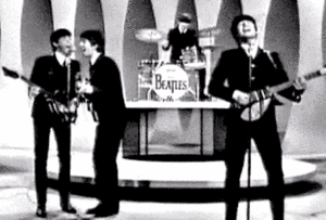 The Beatles GIF. Artiesten The beatles Gifs George harrison 