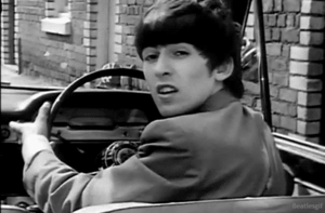 The Beatles GIF. Muziek Artiesten The beatles Gifs Wijnoogst Zwart en wit Paul mccartney 
