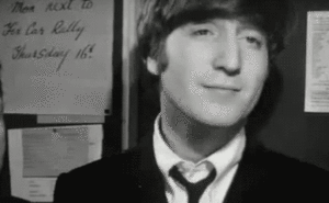 The Beatles GIF. Muziek Artiesten The beatles Gifs Zwart en wit Paul mccartney 