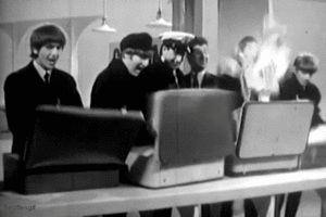 The Beatles GIF. Artiesten The beatles Gifs 